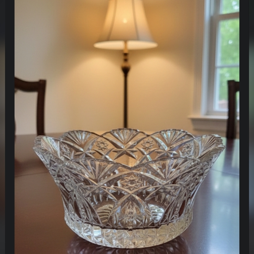 Vintage Cristal of Arques Vinceness Bowl